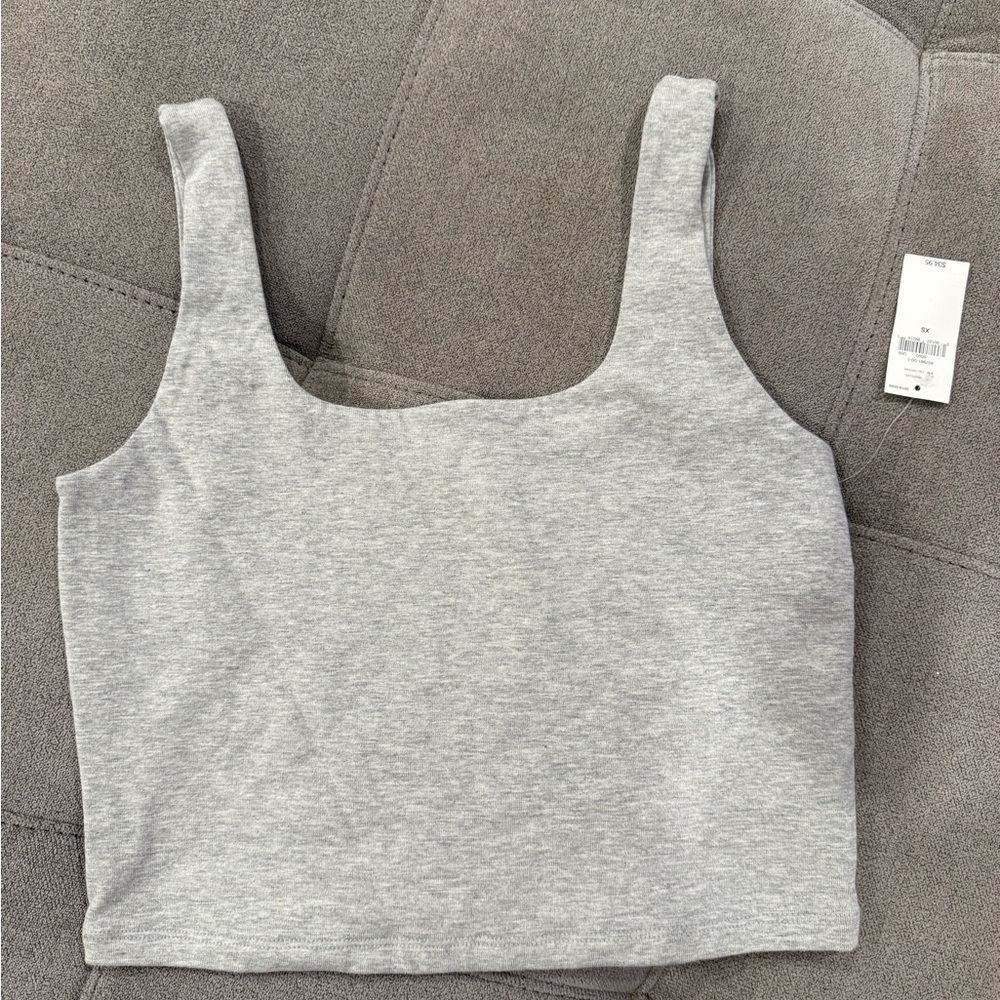 GAP Light Gray Women's Crop Top